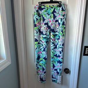 Colorful Floral Sleeve with Lace Trim